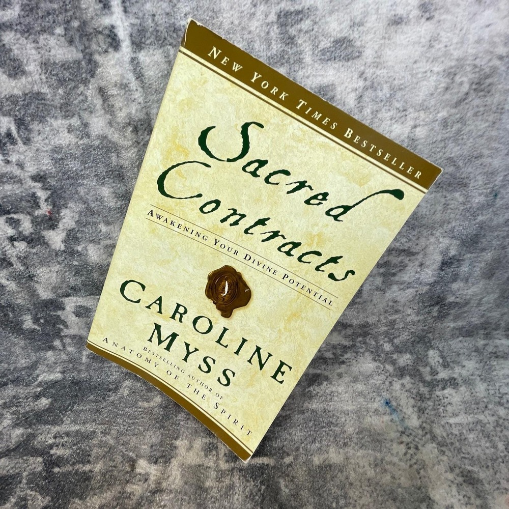 Sacred Contracts Myss PB Archetypes Chakras Spiritual Healing Divine Purpose